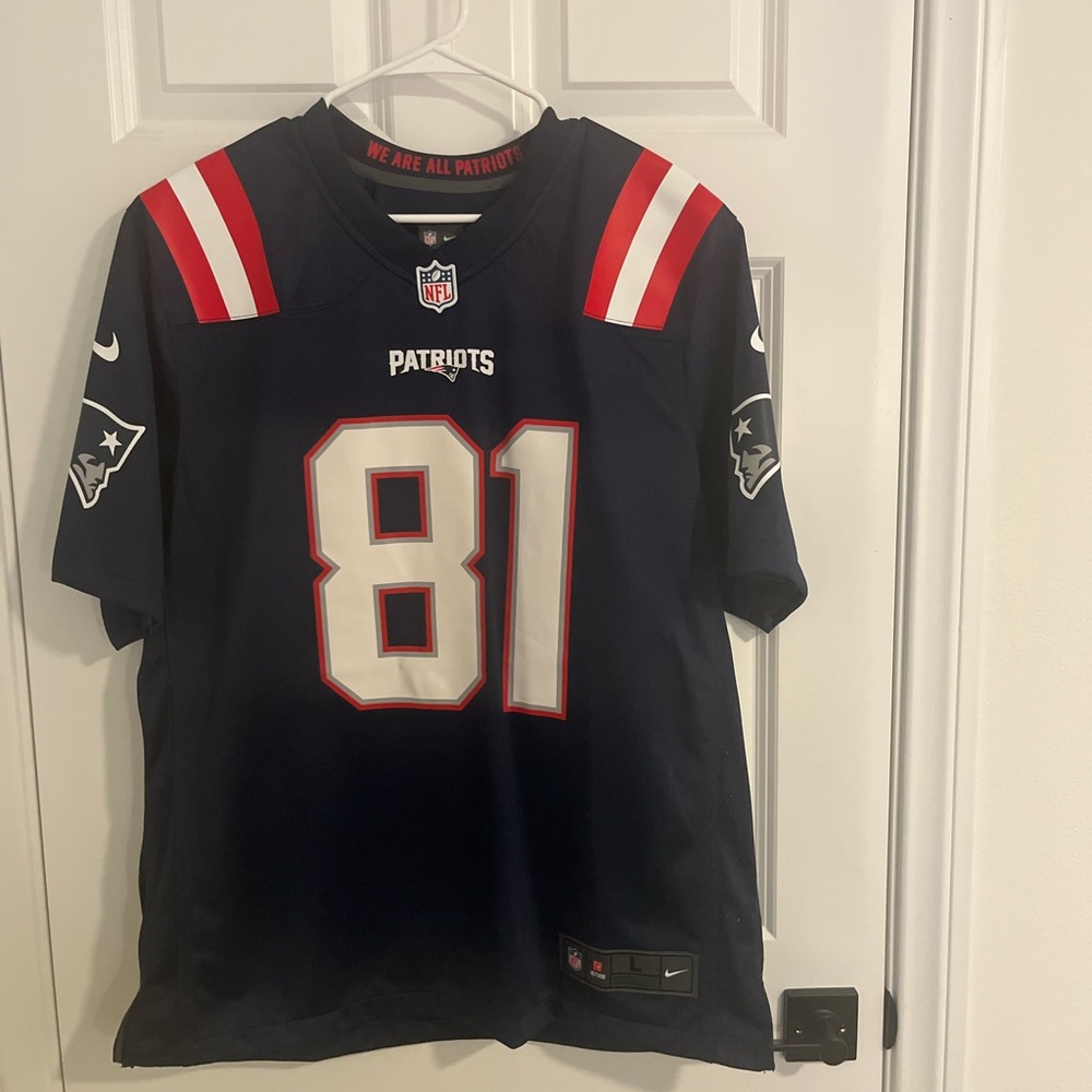 Moss Patriots Navy Blue Jersey